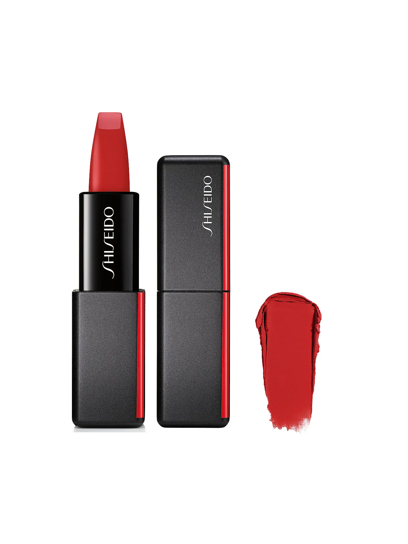 SHISEIDO | ModernMatte Powder Lipstick (514 Hyper Red) | 